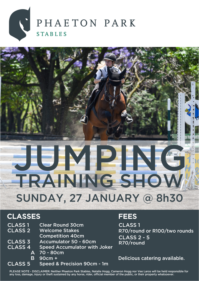 Showjumping Training Show in Kyalami