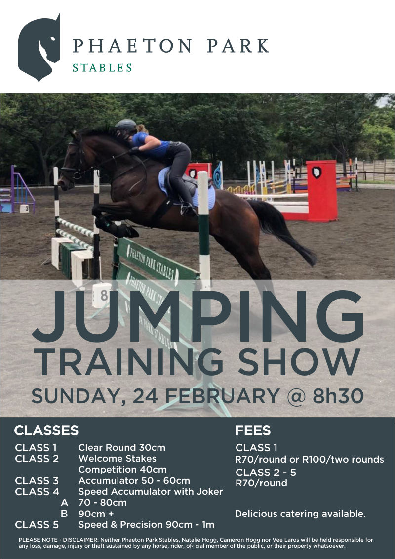 Showjumping Training Show in Kyalami